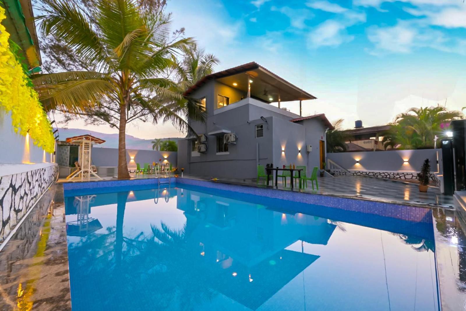 Empyrean Stay Ll 3Bhk Ll Marshall Villa Ll Large Pool Ll Ac Ll ロナバラ エクステリア 写真